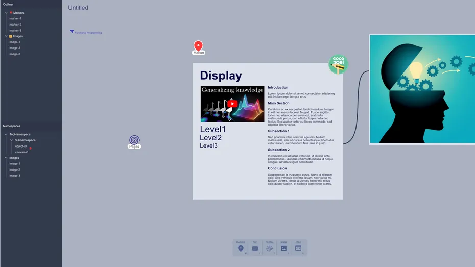 Mindsight - Whiteboard libre con SolidJS y Dexie